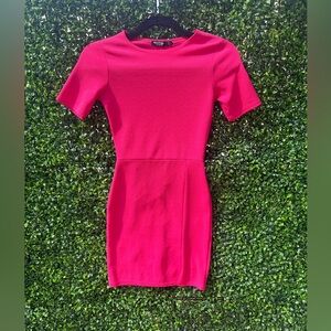 Vibrant Pink Mini Dress